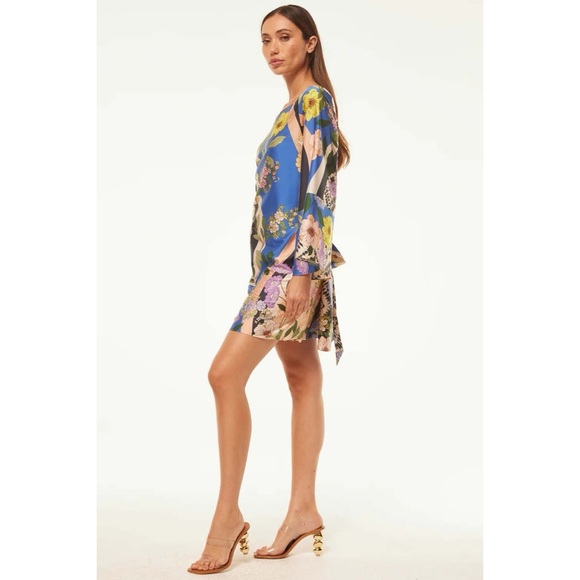 MISA Los Angeles Twiggy Dress- in Lucid Dream Print - Picture 3 of 7